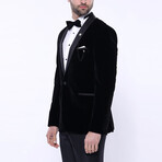 Edward Slim Fit Blazer // Black (Euro: 46)