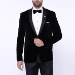 Edward Slim Fit Blazer // Black (Euro: 46)