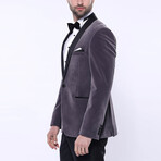 Kamari Slim Fit Blazer // Gray (Euro: 52)
