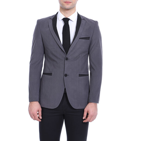 Ty Slim Fit Blazer // Smoked (Euro: 44)