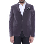 Kameron Slim Fit Blazer // Smoked (Euro: 44)