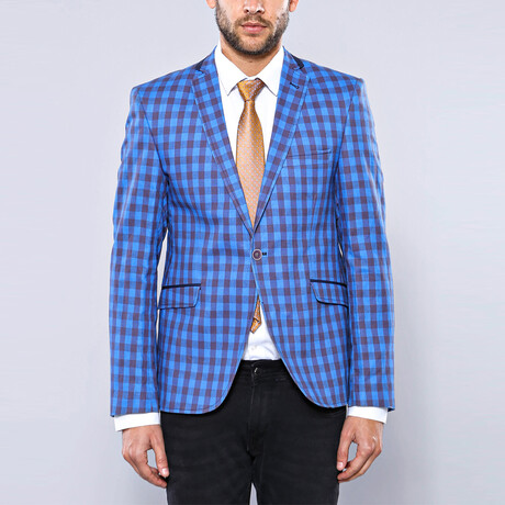 Silas Slim Fit Blazer // Blue (Euro: 44)