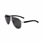 Men's NE40001U Polarized Sunglasses // Matte Palladium