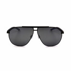 Men's NE40001U Sunglasses // Shiny Light Ruthenium