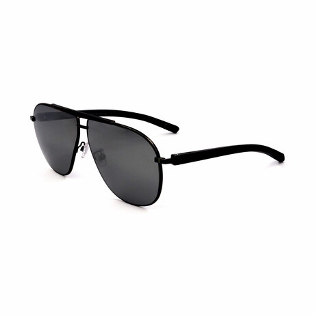 Men's NE40001U Sunglasses // Shiny Light Ruthenium