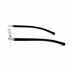 Men's NE50004U Optical Frame // Shiny Rhodium