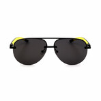 Men's NE40002U Polarized Sunglasses // Matte Black