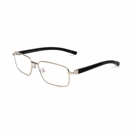 Men's NE50007U Optical Frame // Shiny Rhodium
