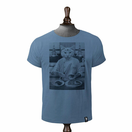 Sushi Cat // Noble Blue (XS)