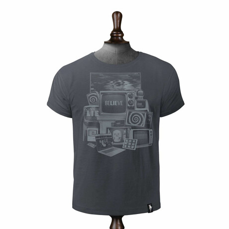 Screen Worship // Charcoal (XS)