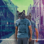 Sushi Cat // Noble Blue (L)