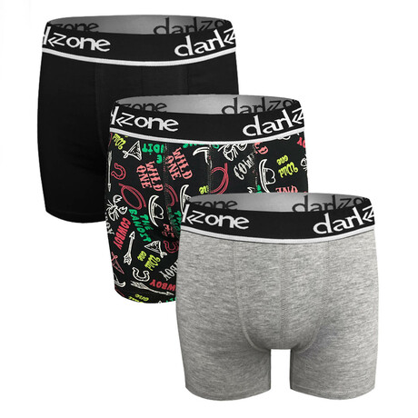Turner Boxers // Pack of 3 // Multicolor (Small)