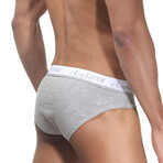 Zaiden Briefs // Gray (Small)