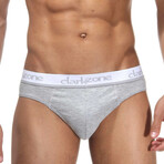 Zaiden Briefs // Gray (Small)