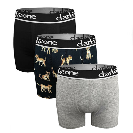 Messiah Boxers // Pack of 3 // Multicolor (Small)