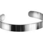 Agassiz Steel Bracelet // Silver