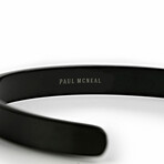Porcupine Black Steel Bracelet // Black