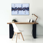 Les Toits De Paris by Robin Vandenabeele (12"H x 18"W x 0.75"D)