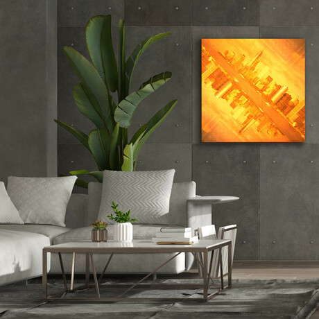 New York Squared 7 by Robin Vandenabeele (12"H x 12"W x 0.75"D)