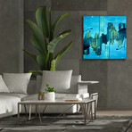 New York Squared 15 by Robin Vandenabeele (12"H x 12"W x 0.75"D)