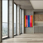 Paris Pompidou by Robin Vandenabeele (18"H x 12"W x 0.75"D)