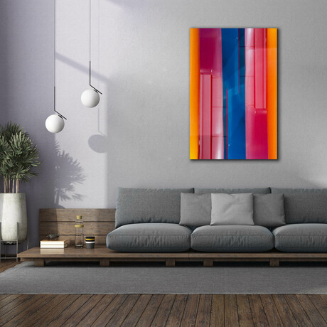 Paris Pompidou by Robin Vandenabeele (18"H x 12"W x 0.75"D)