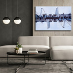 Les Toits De Paris by Robin Vandenabeele (12"H x 18"W x 0.75"D)