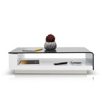 Billy // Modern Glass Coffee Table