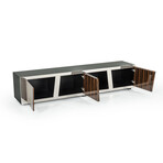 Peter // Modern Ebony TV Stand