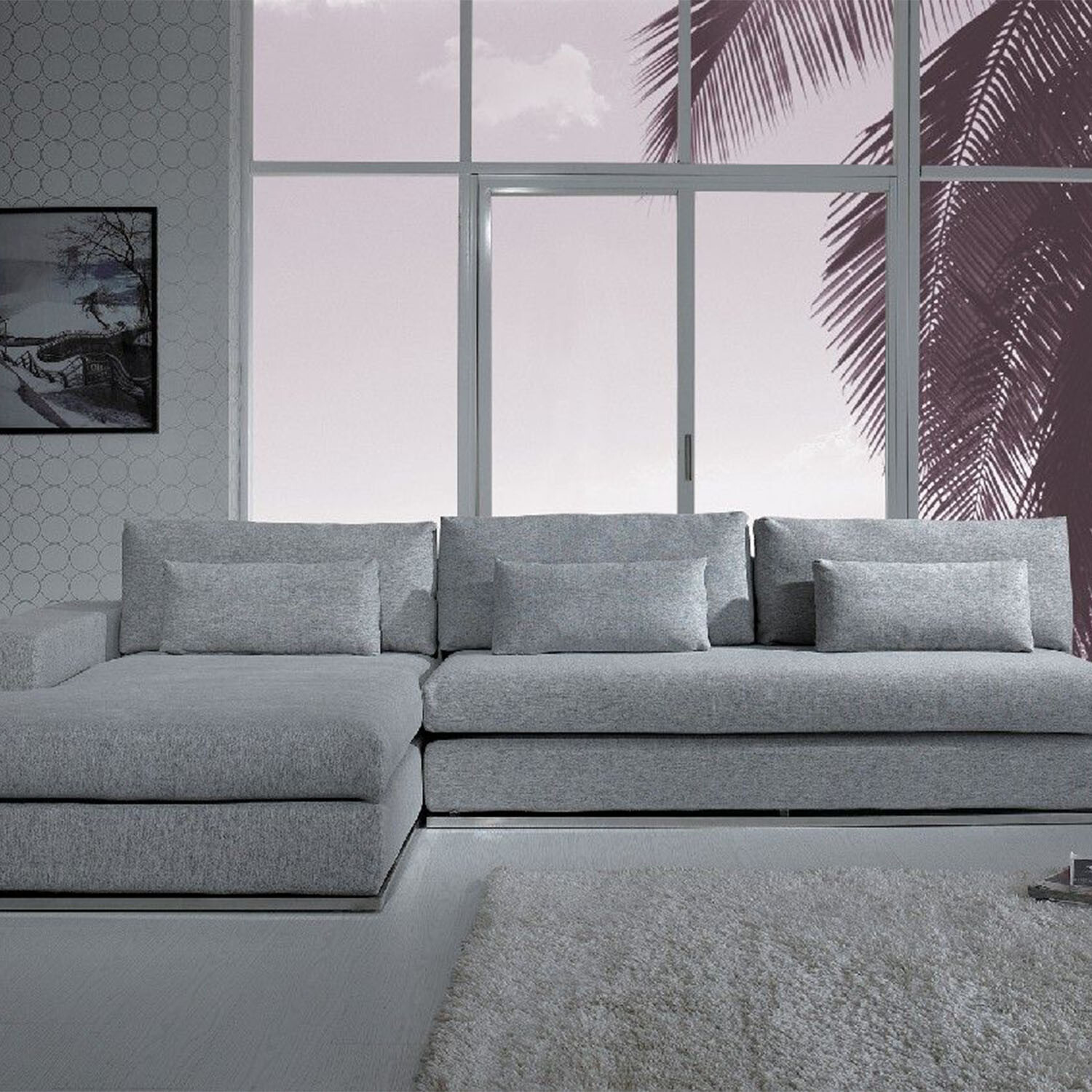Eva // Modern Sectional Sofa VIG Furniture Touch of Modern