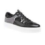 Daniel Sneakers // Black + Gray (Euro: 42)