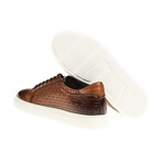 Aiden Wicker Sole Sneakers // Tobacco (Euro: 39)