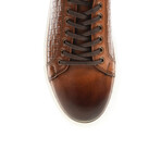 Aiden Wicker Sole Sneakers // Tobacco (Euro: 39)