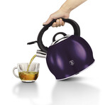 Stainless Steel Kettle // 3.2 qt (Burgundy)