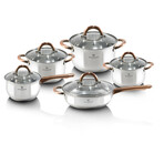 Stainless Steel Cookware Set // 10pcs