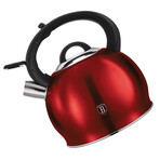Stainless Steel Kettle // 3.2 qt (Burgundy)