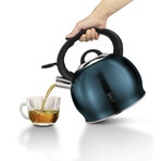 Stainless Steel Kettle // 3.2 qt (Burgundy)