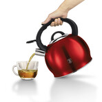 Stainless Steel Kettle // 3.2 qt (Burgundy)