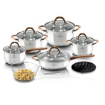 Stainless Steel Cookware Set // 13pcs