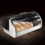 Bread Box + Metallic Door // Purple Collection (Black Rose)