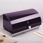 Bread Box + Metallic Door // Purple Collection (Black Rose)