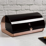 Bread Box + Metallic Door // Purple Collection (Black Rose)