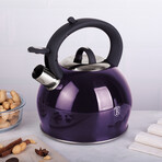 Stainless Steel Kettle // 3.2 qt (Burgundy)