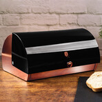 Bread Box + Metallic Door // Purple Collection (Black Rose)
