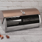 Bread Box + Metallic Door // Purple Collection (Black Rose)