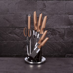 Knife Set + Ergonomic Handles // 8pcs