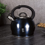 Stainless Steel Kettle // 3.2 qt (Burgundy)