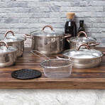 Stainless Steel Cookware Set // 13pcs