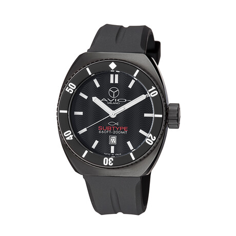 Avio Milano Subtype Quartz // AVI SUB BK BK