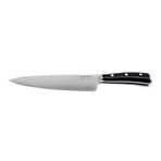 Triple Riveted 18-Piece Knife + Cutlery Set // Knife Block Included // Black